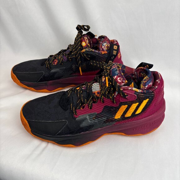 Adidas Dame 8 EXTPLY Chinese New Year Men’s Basketball Shoes 6.5 Damian Lillard - Picture 3 of 15